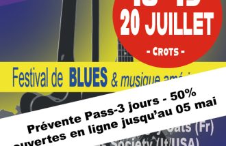 7e Edition "Lac & Songs" festival de Blues - Ouverture des préventes
