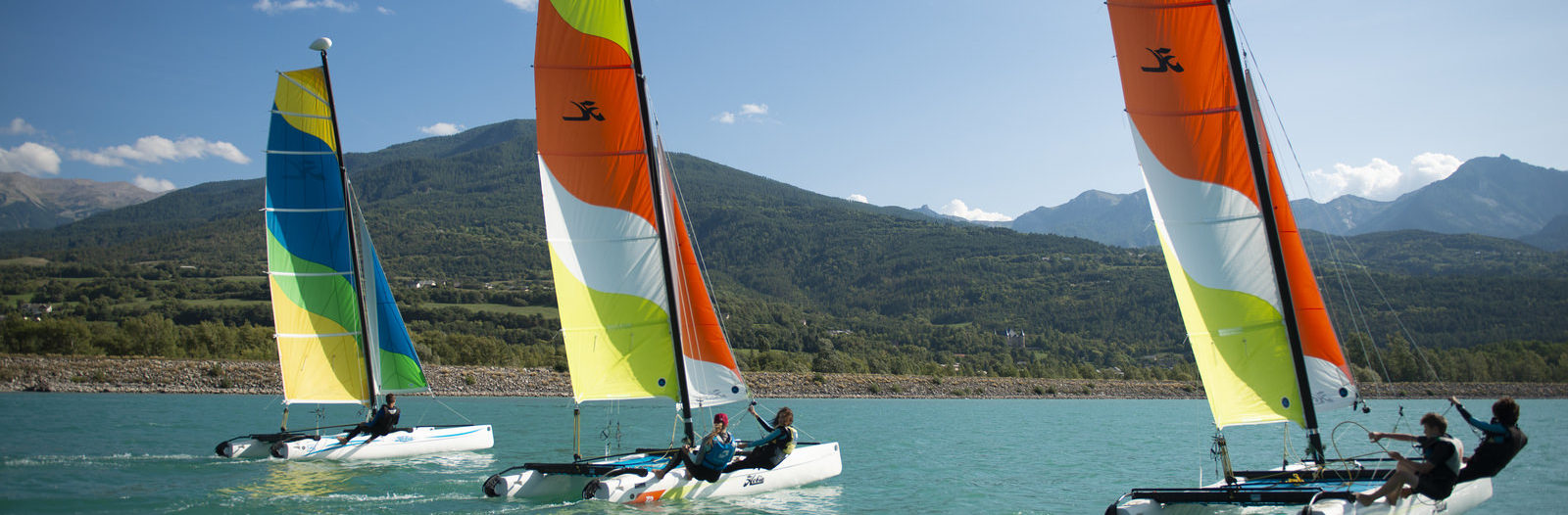 Activités nautiques, Lac de Serre-Ponçon