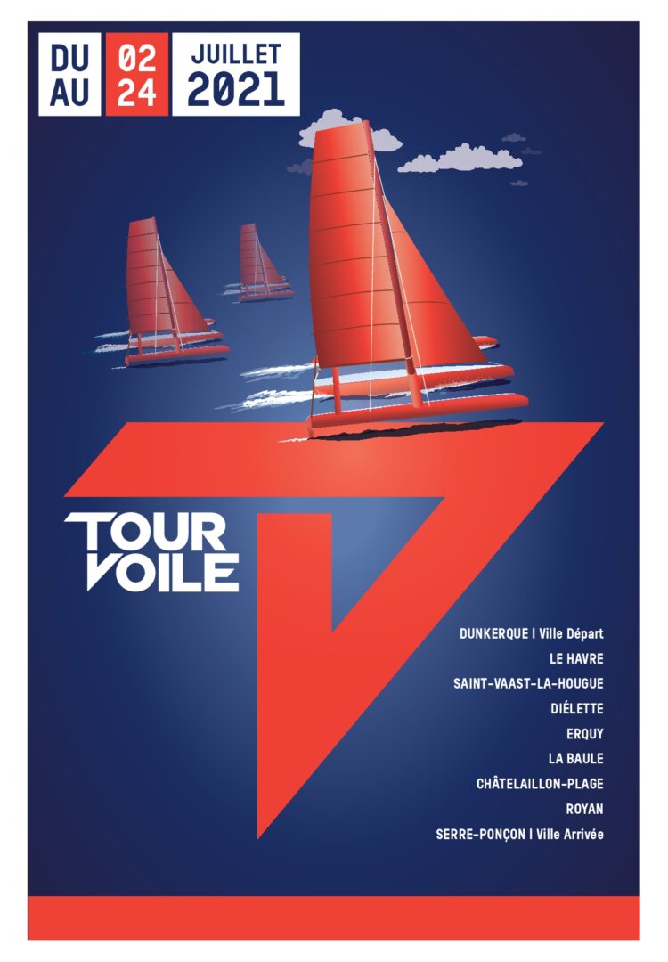 Affiche Tour Voile 2021