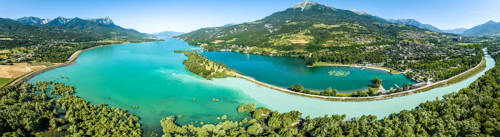 Plan d'eau d'Embrun Serre-Ponçon