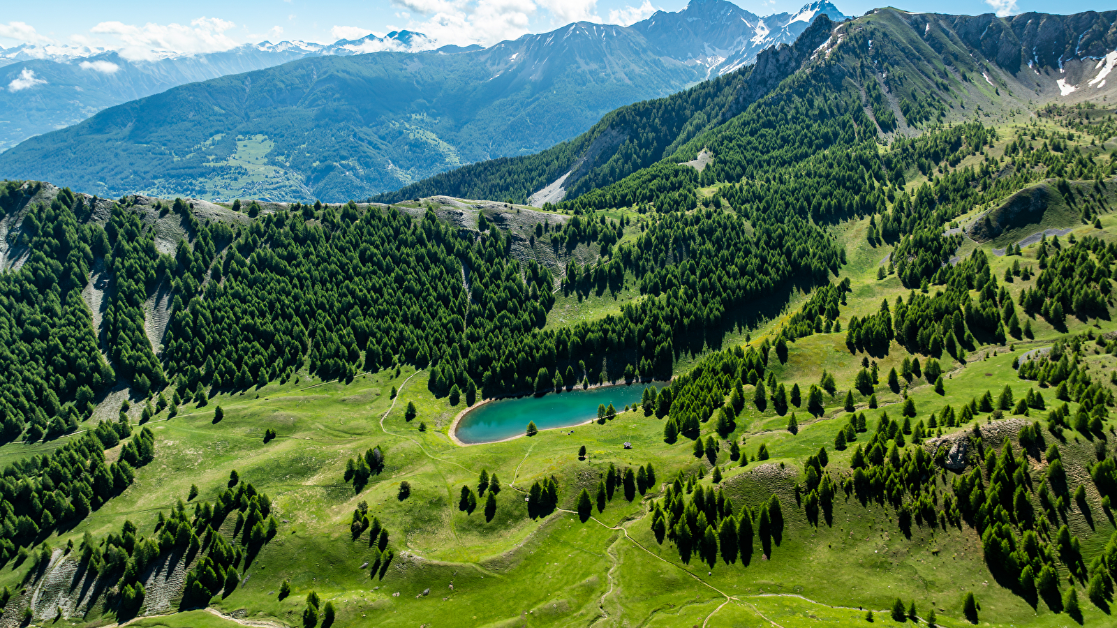 Lac du cirque du Morgon